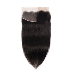 13*4 Frontal lace Straight High density small knots 100 human hair natural color can be bleached and dyed